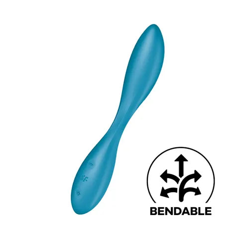 Satisfyer G-Spot Flex 1 Vibrator- Blue - Club X
